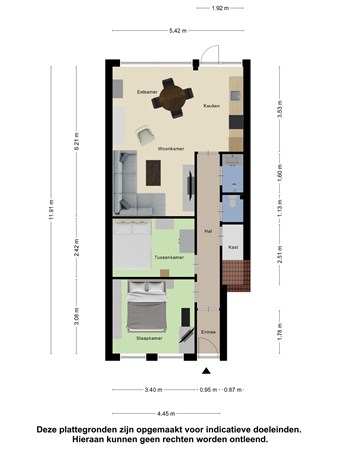 Floorplan - Lichttorenstraat 19B, 3151 NE Hoek van Holland