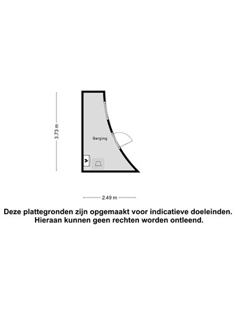 Floorplan - Lichttorenstraat 19B, 3151 NE Hoek van Holland