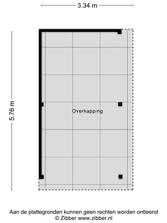 Floorplan - Maasdijk 185, 2691 PE 's-Gravenzande