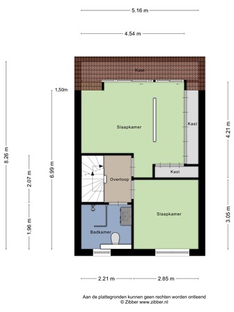Floorplan - Jan de Geuspad 31, 3151 KE Hoek van Holland