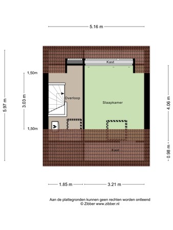 Floorplan - Jan de Geuspad 31, 3151 KE Hoek van Holland