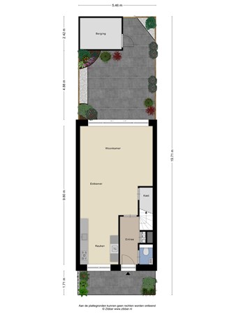 Floorplan - Dokter Diamantlaan 45, 3151 MB Hoek van Holland