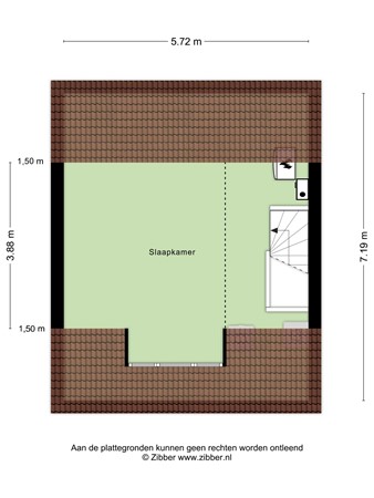 Floorplan - Adriaan van der Kloosterstraat 111, 3151 CT Hoek van Holland
