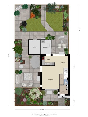 Floorplan - Adriaan van der Kloosterstraat 111, 3151 CT Hoek van Holland