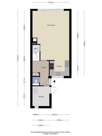 Floorplan - Rospad 18, 3151 GS Hoek van Holland
