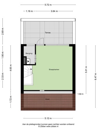 Floorplan - Rospad 18, 3151 GS Hoek van Holland
