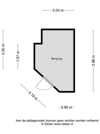 Floorplan - Mustangstraat 25, 3151 GN Hoek van Holland