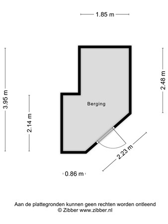 Floorplan - Mustangstraat 25, 3151 GN Hoek van Holland