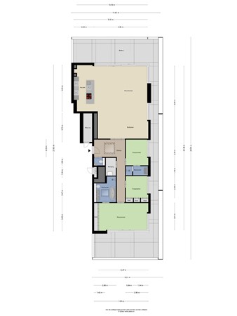 Floorplan - Strandweg 337, 3151 HV Hoek van Holland