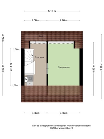 Floorplan - Starduststraat 1, 3151 JE Hoek van Holland