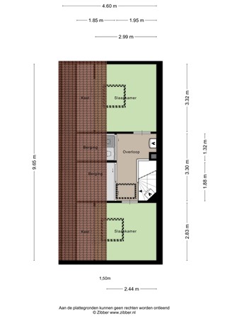 Floorplan - Cornelis Sterrenburgstraat 88, 3151 JG Hoek van Holland