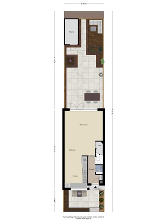 Floorplan - Johan Mauritsstraat 154, 3151 CD Hoek van Holland