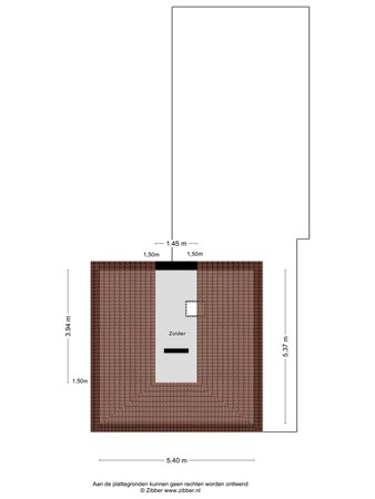 Floorplan - 's-Gravenzandseweg 261, 3151 TT Hoek van Holland