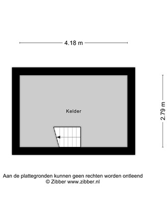 Floorplan - 's-Gravenzandseweg 261, 3151 TT Hoek van Holland