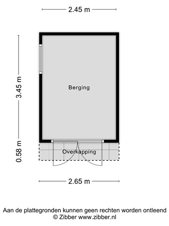 Floorplan - 's-Gravenzandseweg 261, 3151 TT Hoek van Holland