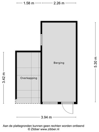 Floorplan - 's-Gravenzandseweg 284A, 3151 TW Hoek van Holland