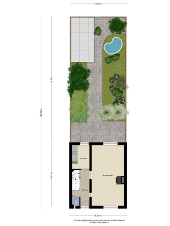 Floorplan - Willem van Houtenstraat 83, 3151 AC Hoek van Holland