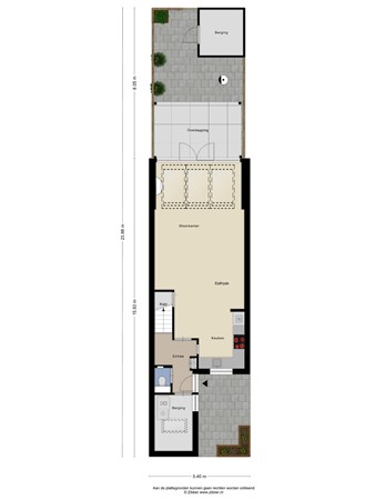 Floorplan - Orteliuspad 12, 3151 PT Hoek van Holland