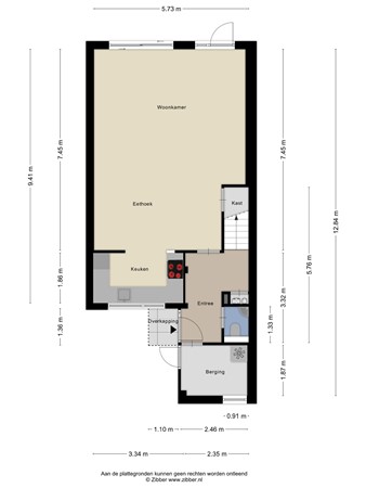 Floorplan - Dirk van den Burgweg 103, 3151 XM Hoek van Holland