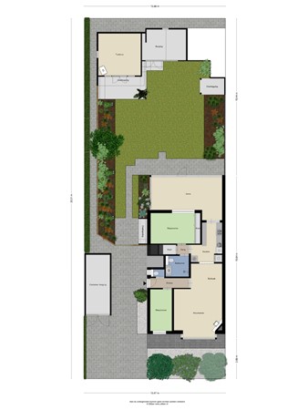 Floorplan - 's-Gravenzandseweg 282B, 3151 TW Hoek van Holland