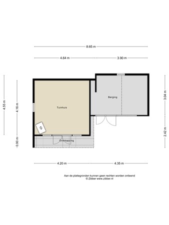 Floorplan - 's-Gravenzandseweg 282B, 3151 TW Hoek van Holland