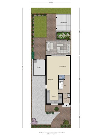 Floorplan - Mustangstraat 14, 3151 GN Hoek van Holland
