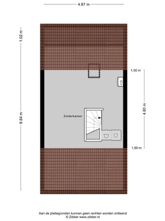 Floorplan - Mustangstraat 14, 3151 GN Hoek van Holland