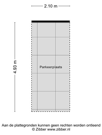 Floorplan - Hastastraat 126, 2672 HD Naaldwijk
