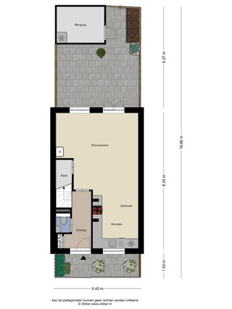 Floorplan - Dokter Diamantlaan 23, 3151 MB Hoek van Holland