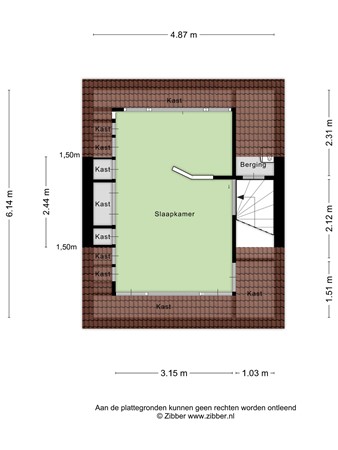 Floorplan - Willem Barentsstraat 29, 3151 WG Hoek van Holland