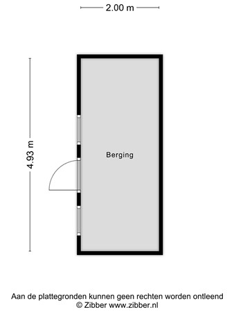 Floorplan - Willem Barentsstraat 29, 3151 WG Hoek van Holland