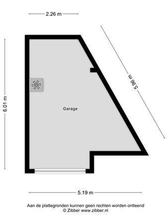 Floorplan - De Cordesstraat 86, 3151 BN Hoek van Holland