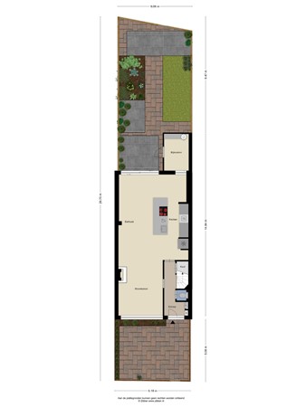 Floorplan - De Cordesstraat 86, 3151 BN Hoek van Holland