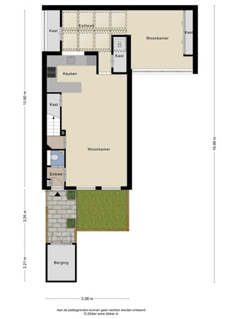 Floorplan - Schoolstraat 27K006, 3151 AX Hoek van Holland