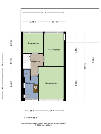 Floorplan - Schoolstraat 27K006, 3151 AX Hoek van Holland