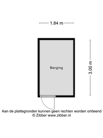 Floorplan - Seringenhof 17, 2691 RX 's-Gravenzande