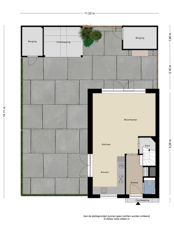 mediumsize floorplan