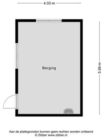 Floorplan - Noordlandseweg 9, 2691 KG 's-Gravenzande