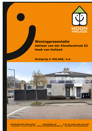 Brochure preview - Brochure Adriaan van der Kloosterstraat 62 te Hoek van Holland.pdf