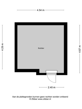 Floorplan - Willem Barentsstraat 38, 3151 WG Hoek van Holland