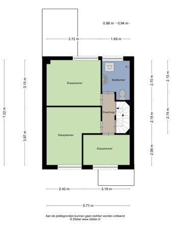 Floorplan - Mercatorweg 39, 3151 CJ Hoek van Holland