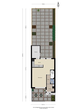 Floorplan - Mercatorweg 39, 3151 CJ Hoek van Holland