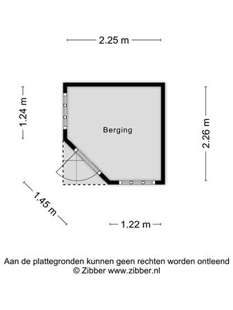 Floorplan - 's-Gravenzandseweg 250, 3151 TV Hoek van Holland