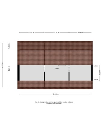 Floorplan - Baanderheer 8, 3155 NA Maasland