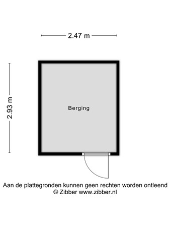 Floorplan - Jaap van de Scheurhof 8, 3151 MG Hoek van Holland