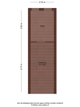 Floorplan - Prins der Nederlandenstraat 59, 3151 SC Hoek van Holland