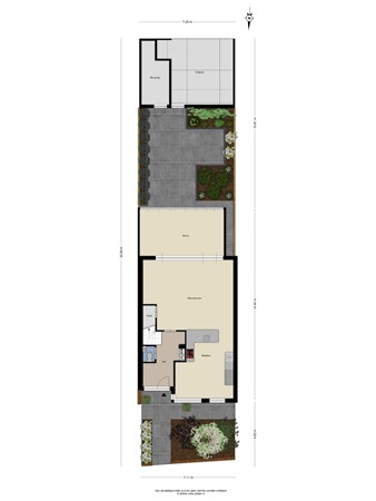 Floorplan - Strandweg 50, 3151 HV Hoek van Holland