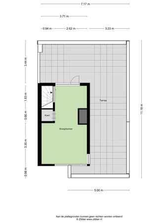 Floorplan - Strandweg 64, 3151 HV Hoek van Holland