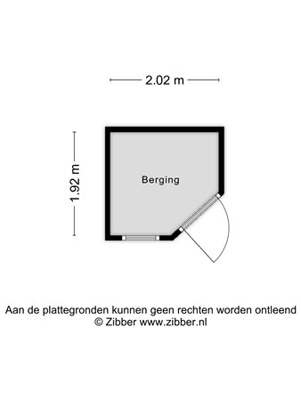 Floorplan - Marjorystraat 16, 3151 JK Hoek van Holland