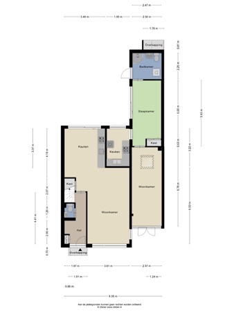 Floorplan - Zeesterpad 6, 3151 TX Hoek van Holland